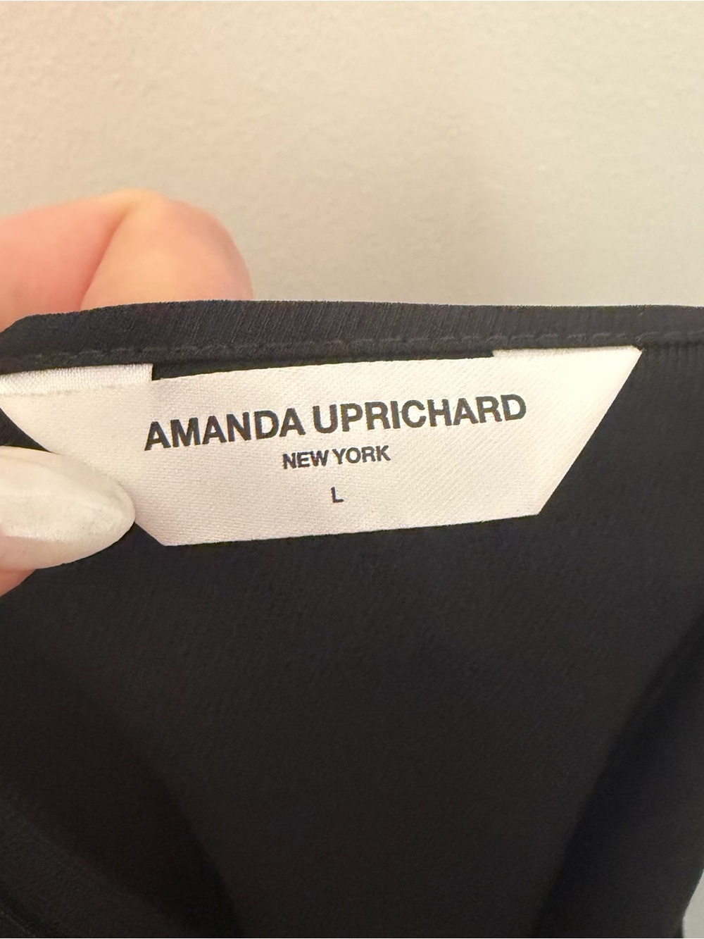 Amanda Uprichard Mini Slip Tank Dress Black - Picture 4 of 5
